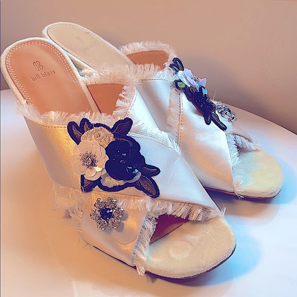 Bill Blass mules